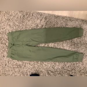 Green Lululemon abc jogger